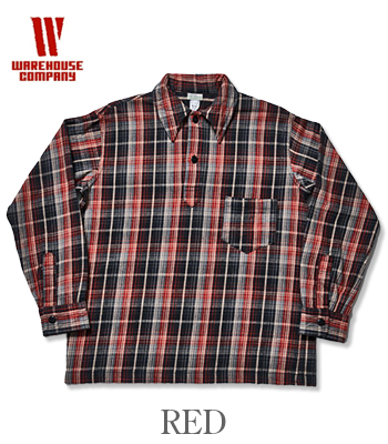 WAREHOUSE ウエアハウス コットンフランネル|プルーバーシャツ『1930'S