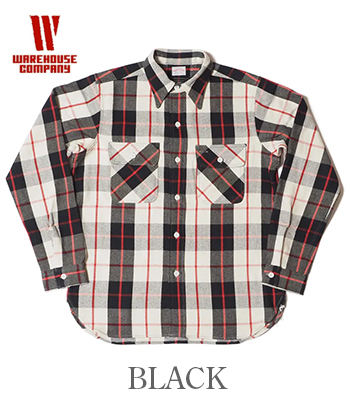 中古品】【メンズ】 WAREHOUSE ウエアハウス FLANNEL SHIRT フランネル 