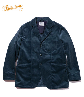Soundman サウンドマン コーデュロイ|ビアジャケット|サックジャケット