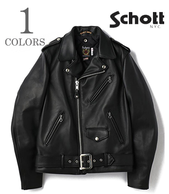 Schott ショット Made in USA|ステアハイド|ダブルライダース|782