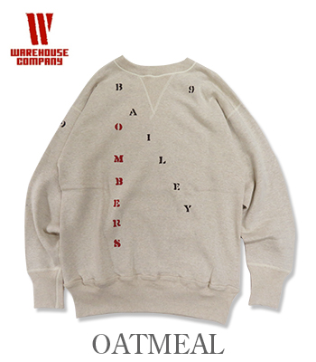 WAREHOUSE ウエアハウス　 スウェット　401 44 アメカジ WAREHOUSE ウエアハウス 裏起毛|丸胴|セットインスリーブ|スウェット