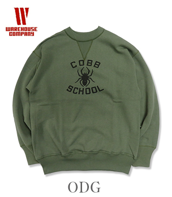 WAREHOUSE ウエアハウス 裏起毛|丸胴|セットインスリーブ|スウェット