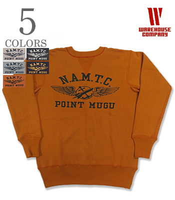 WAREHOUSE ウエアハウス 裏毛|丸胴|セットイン|フリーダムスリーブ