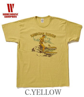 WAREHOUSE 2nd hand ウエアハウス 半袖|19/-天竺|セコハン|ONE WASH
