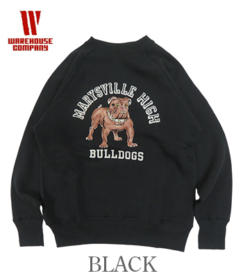 WAREHOUSE ウエアハウス 裏毛|丸胴|ラグランスリーブ|スウェット