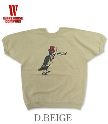 WAREHOUSE Lot 4104 半袖SW “CROW’S NEST” WAREHOUSE : Lot 4104 半袖SW CROW'S NEST – Reggieshop