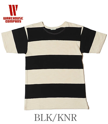 WAREHOUSE ウエアハウス 半袖|7番単糸|ボーダーTシャツ『BORDER T