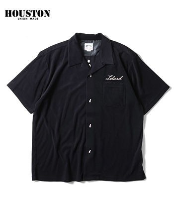 HOUSTON ベトナム刺繍キューバシャツ半袖シャツ M HOUSTON / ヒューストン 41216 CHAMBRAY EMB CUBA SHIRT