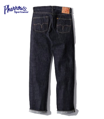 PHERROW'S フェローズ バッファローホーンステッチ|13.75oz|オリジナル