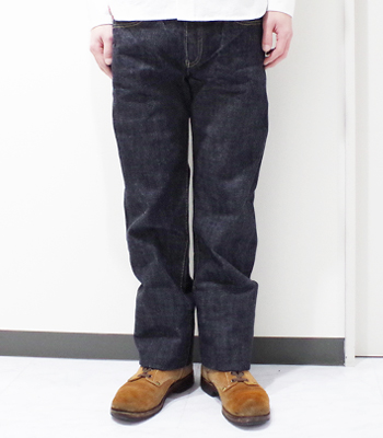 PHERROW'S ストレートデニム 34×36 PHERROWS 20AW!!405SW TAPERED JAPAN FIT INDIGO DENIM