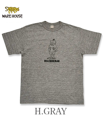 Yusuke Hanai × WAREHOUSE & CO. ウエアハウス 半袖|粗挽きスラブ糸