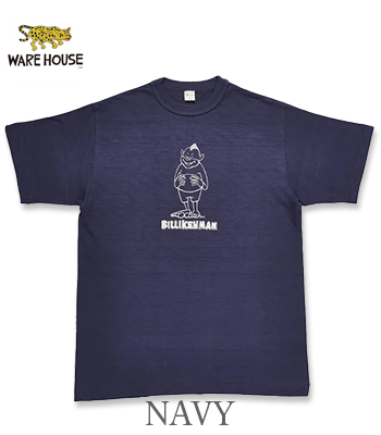Yusuke Hanai × WAREHOUSE & CO. ウエアハウス 半袖|粗挽きスラブ糸