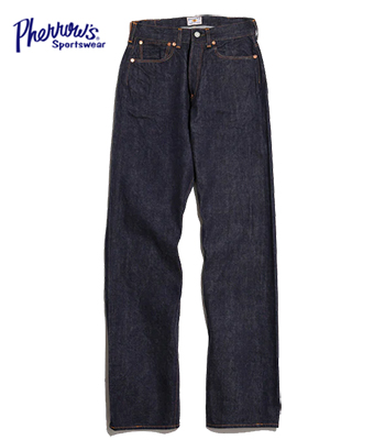 PHERROW'S フェローズ バッファローホーンステッチ|13.5oz.|20's WIDE