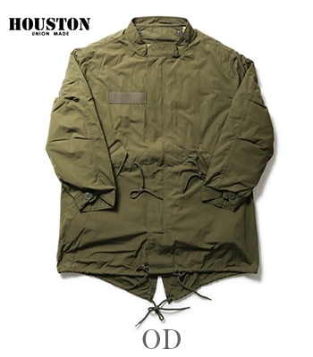 HOUSTON ヒューストン フィールドジャケット|ミリタリーコート『3WAY M