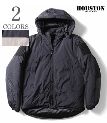 ECWCS レベル7風 ジャケット 黒 XL相当 HOUSTON シンサレート ECWCS レベル7風 ジャケット 黒 XL相当 HOUSTON シンサレート｜HOUSTON