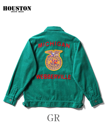 HOUSTON ヒューストン 12ウェール|コーデュロイジャケット『CORDUROY