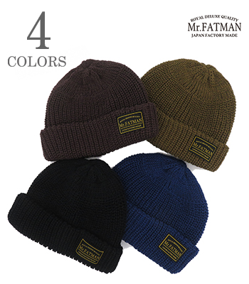 Mr. FATMAN ミスターファットマン コットンニット|ワッチキャップ『HUE