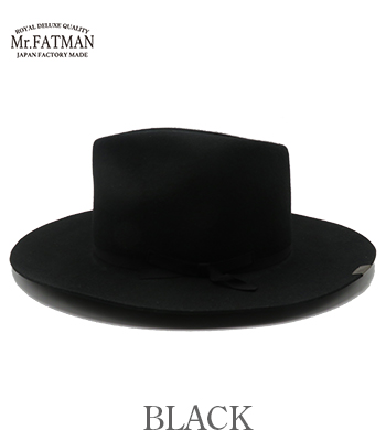 Mr. FATMAN ミスターファットマン J.J. WILLIAMS WOOL FEDORA