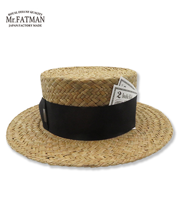 80年代 THE FATMAN WITH THE BLACK HAT クレヨン画 80年代 THE FATMAN