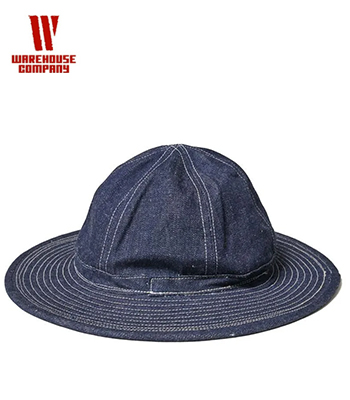 WAREHOUSE ウエアハウス メトロハット|デニムアーミーハット『DENIM