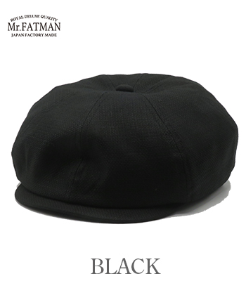 タグ付き＊Mr.FATMAN LUCKY DAN LINEN キャスケット　M LUCKY DAN LINEN 5251012 – THE FAT HATTER