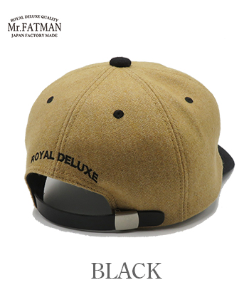 Mr. FATMAN ミスターファットマン ウール混|ベースボールキャップ