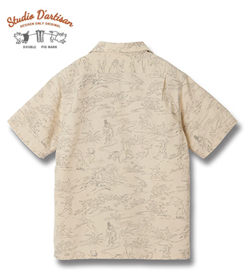 STUDIO D'ARTISAN ステュディオダルチザン 半袖|コットン|オープン