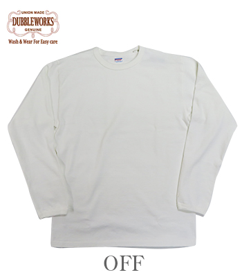 DUBBLEWORKS ダブルワークス 長袖|STAND WHEELER|ヘビーウエイト