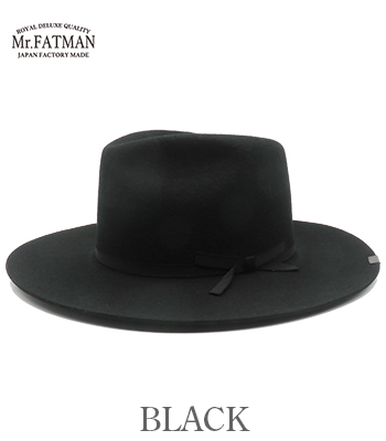 Mr. FATMAN ミスターファットマン J.J. WILLIAMS WOOL FEDORA