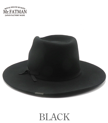 MR FATMAN&COハット‼️ Mr.FATMAN ミスターファットマン J.J. WILLIAMS WOOL FEDORA