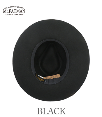 ミスターファットマン　Mr.FATMAN ハット Mr. FATMAN ミスターファットマン J.J. WILLIAMS WOOL FEDORA