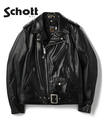 Schott ショット Made in USA|ホースハイド|ダブルライダース|782
