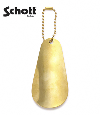Schott ショット 真鍮|靴べら|シューホーン|キーリング『BRASS