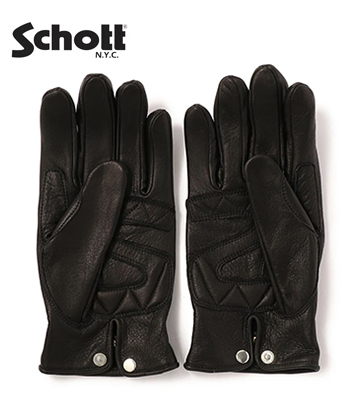 Schott ショット レザーグローブ|手袋|COW HIDE|スマホ対応『ONESTAR