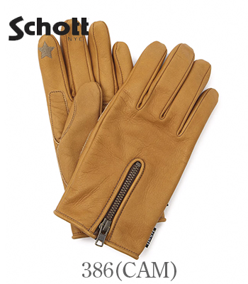 LAD MUSICIAN レザーグローブ　スタッズ　SCHOTT　ユリウス　手袋 3169030-003.jpg