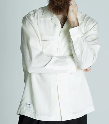 Schott ショット 長袖|オープンカラー|ボーリングシャツ『BOWLING