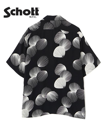 Schott ショット Pineapple Juice 半袖|レーヨン|アロハシャツ『RAYON