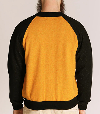 Schott ショット ウール混|スウェットカーディガン『2TONE SWEAT