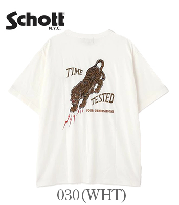 Schott ショット 半袖|スーベニアTシャツ|店舗限定|TSUBASA『EMB