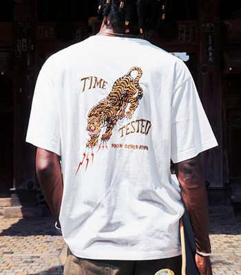 Schott ショット 半袖|スーベニアTシャツ|店舗限定|TSUBASA『EMB