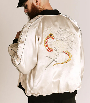 Schott ショット レーヨンサテン|スーベニアジャケット『RAYON