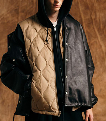 Schott x TAION ショット インナーダウンベスト|800fp『INNER DOWN