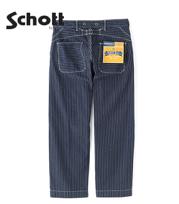 Schott ショット 硫化染|オールドヒッコリー|ワークパンツ『OLD