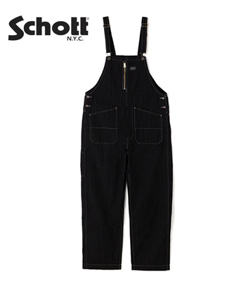 Schott ショット 硫化染|オールドヒッコリー|オーバーオール『OLD