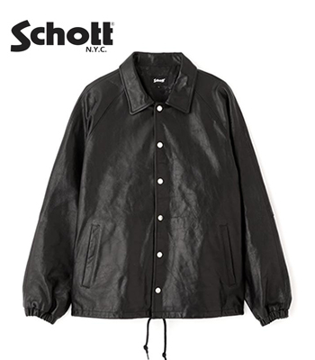 schott ショット レザー コーチジャケット Schott ショット カウレザー|コーチジャケット|レザージャケット