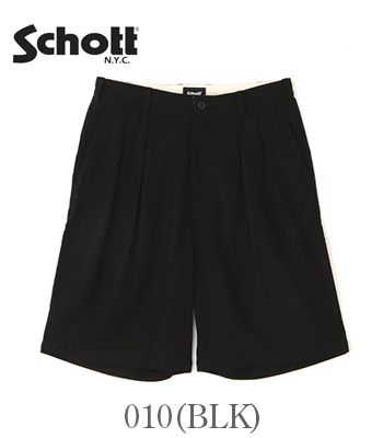Schott ショット リネン|ショートパンツ|ワイドシルエット『LINEN