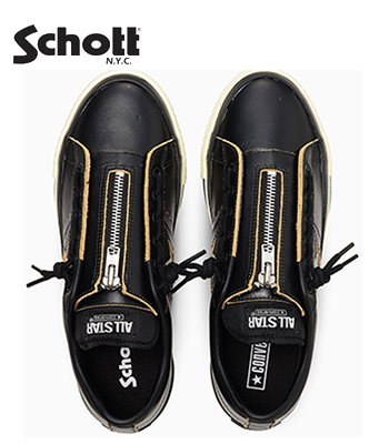 Schott × CONVERSE ショット ワンスター|ジップ|スニーカー『ONE STAR