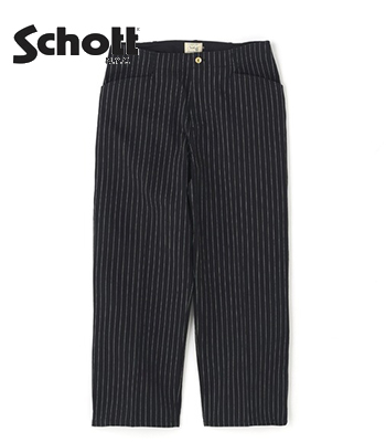 Schott ショット 硫化染|オールドヒッコリー|フリスコパンツ『STRIPE