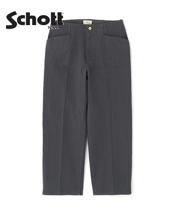 Schott ショット 硫化染|オールドヒッコリー|フリスコパンツ『STRIPE