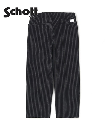 Schott ショット 硫化染|オールドヒッコリー|フリスコパンツ『STRIPE